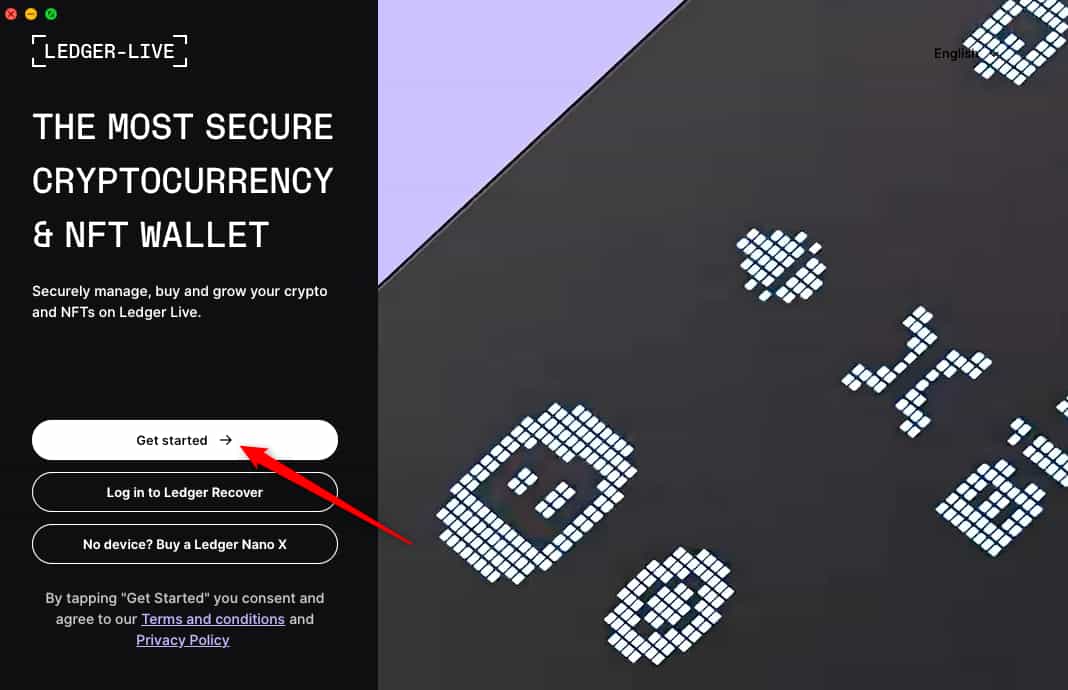 Download and install Ledger Wallet™ (formerly Ledger Live™)